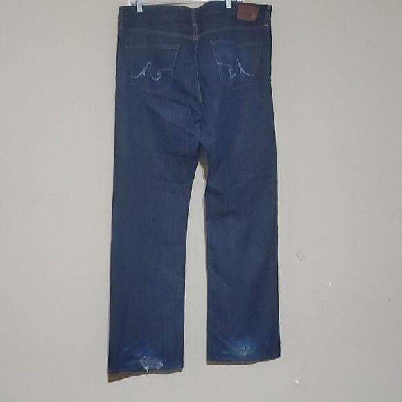 AG ADRIANO  GOLDSCHMIED The Hero Straight Leg Jeans - Size 38 x 34 - Picture 2 of 15